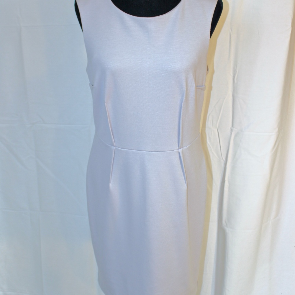 🆕NWT Adrienne Vittadini Sheath Dress Lilac, Sz 10